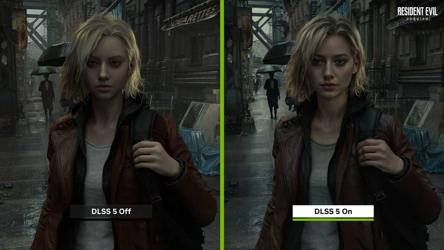 Screencap of video showing DLSS 5 abilities