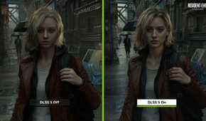 Screencap of video showing DLSS 5 abilities