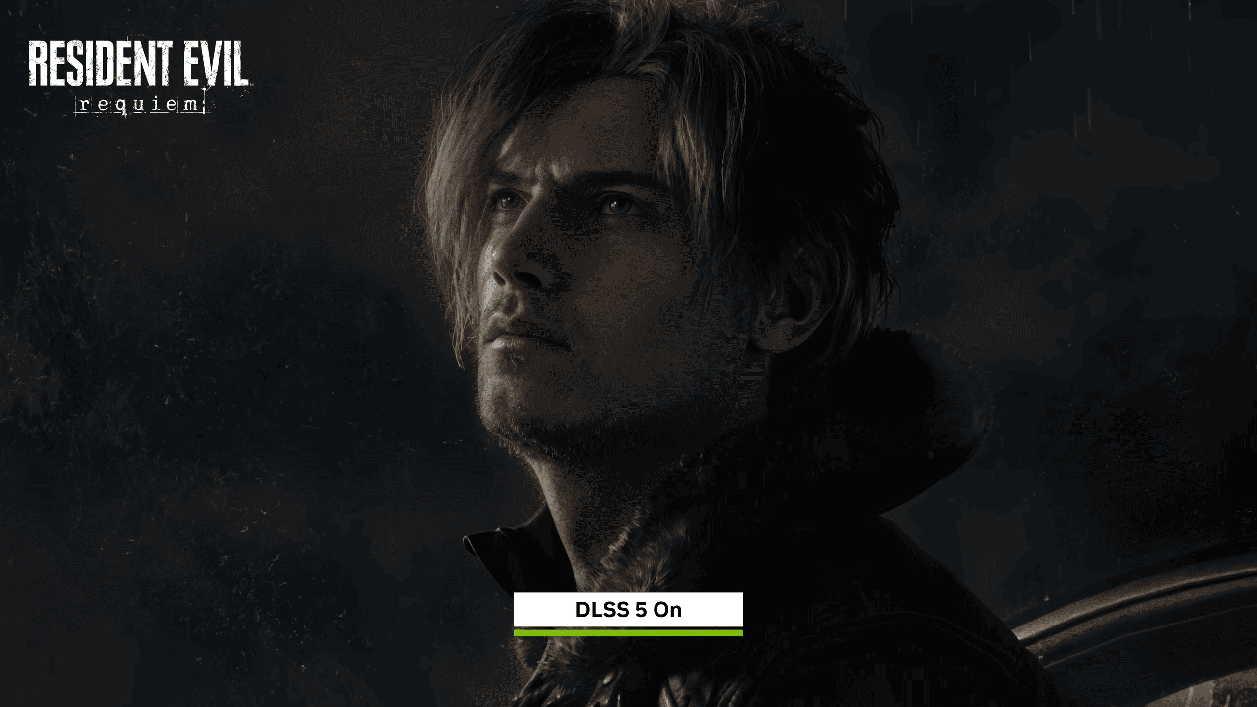 Another press image of gaming character with DLSS 5 on