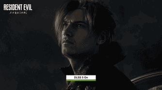 Another press image of gaming character with DLSS 5 on