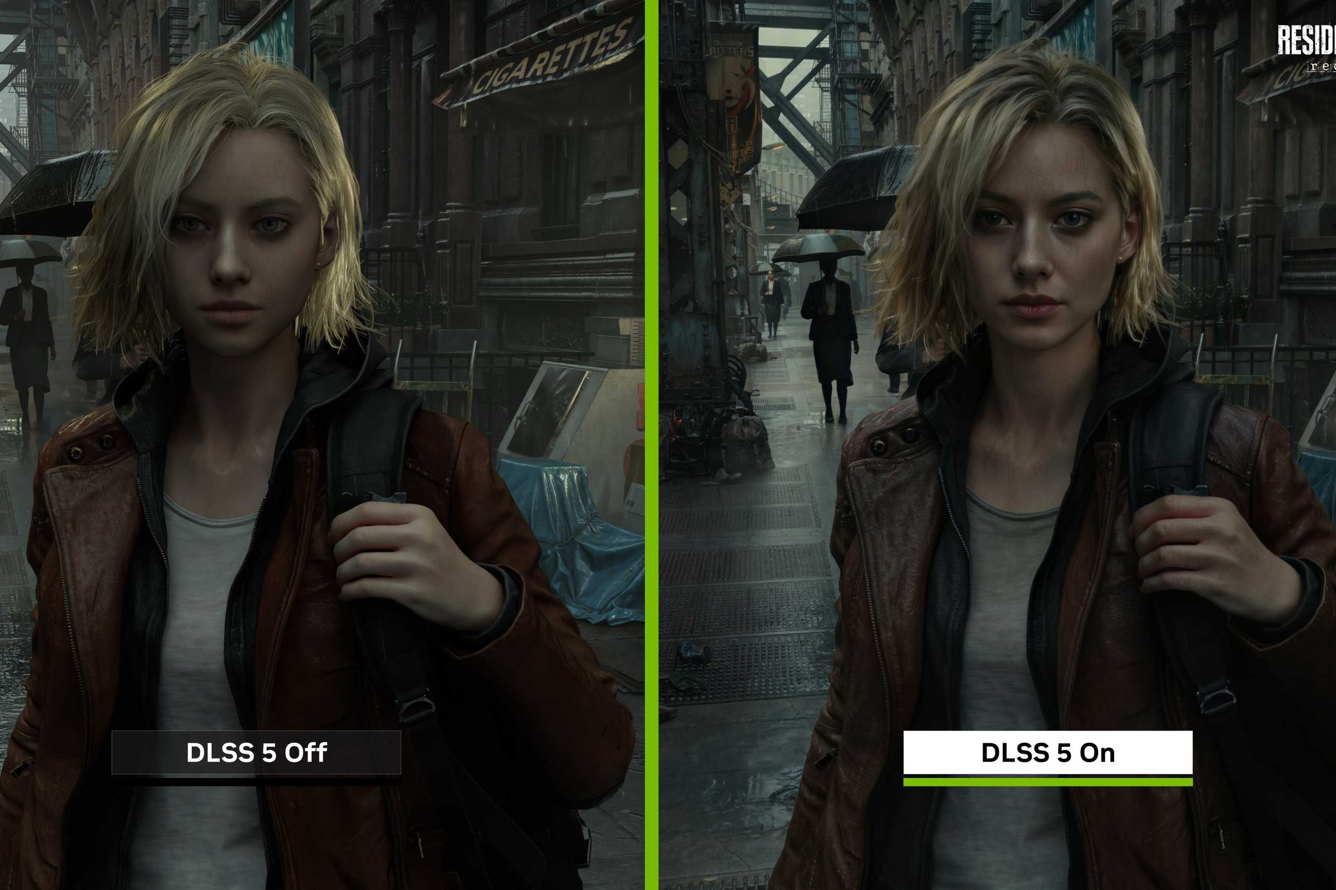 Nvidia의 DLSS 5 화면 작동