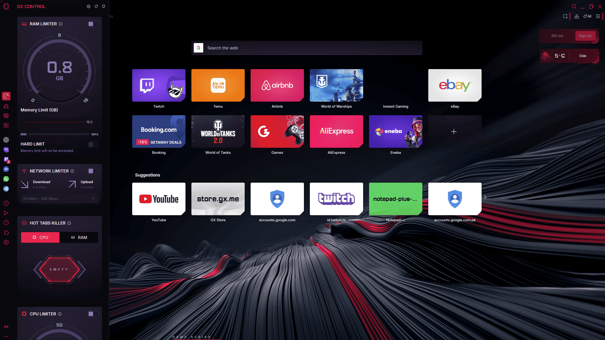 Opera Gx Panel I finally tried Opera GX after all the hype, and now I get it