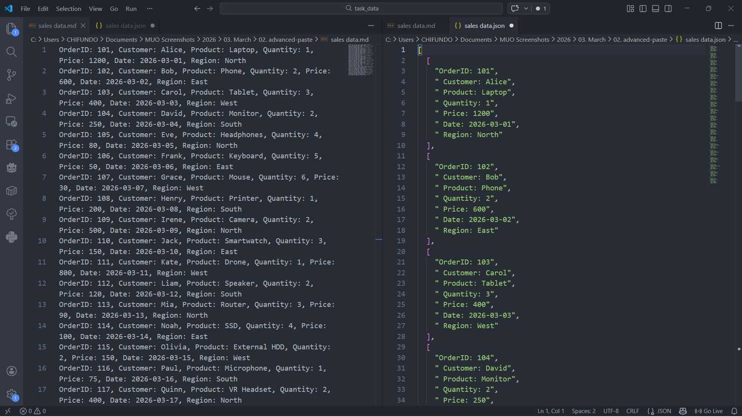 Json Format Vs Text 3 ways I use PowerToys Advanced Paste to format text instantly
