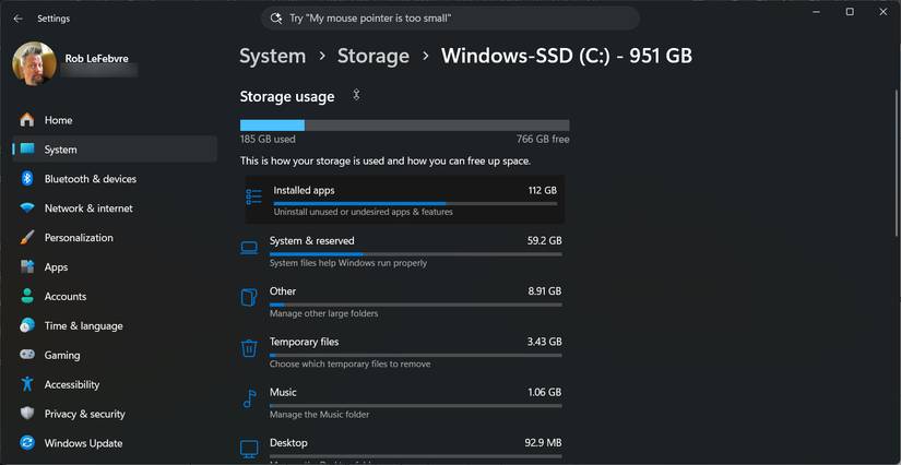 Windows is quietly holding back up to 7GB of your SSD by default — here ...