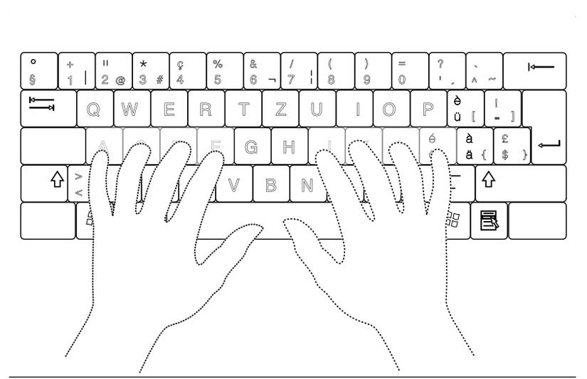 I made this small change to my keyboard and now I type more comfortably