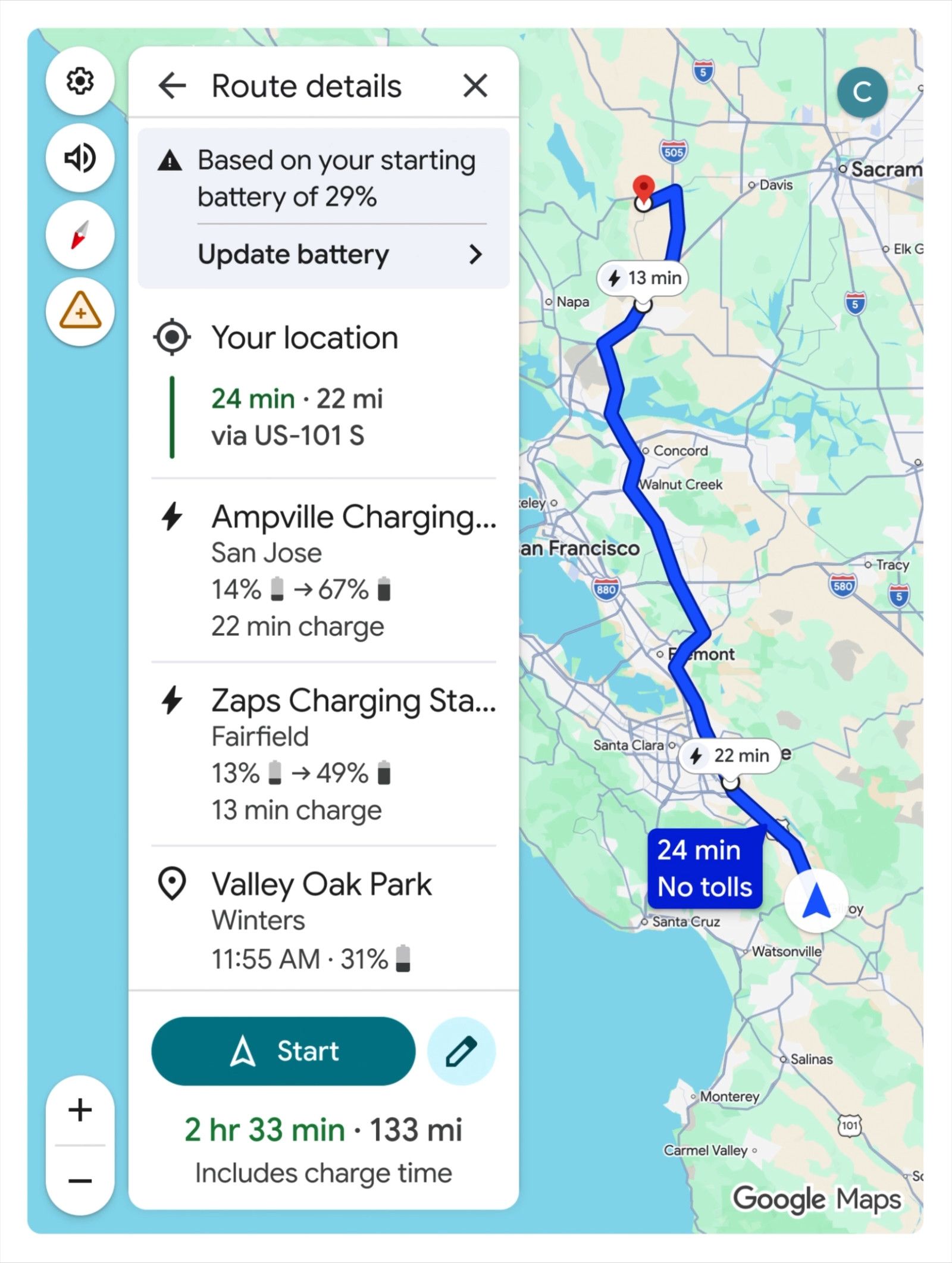 Planning a trip in your EV just got a lot easier with this Android Auto ...