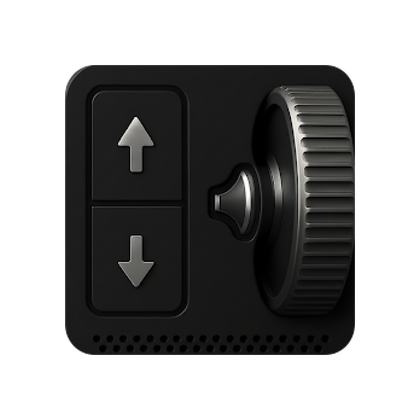 Logotipo de desplazamiento de volumen