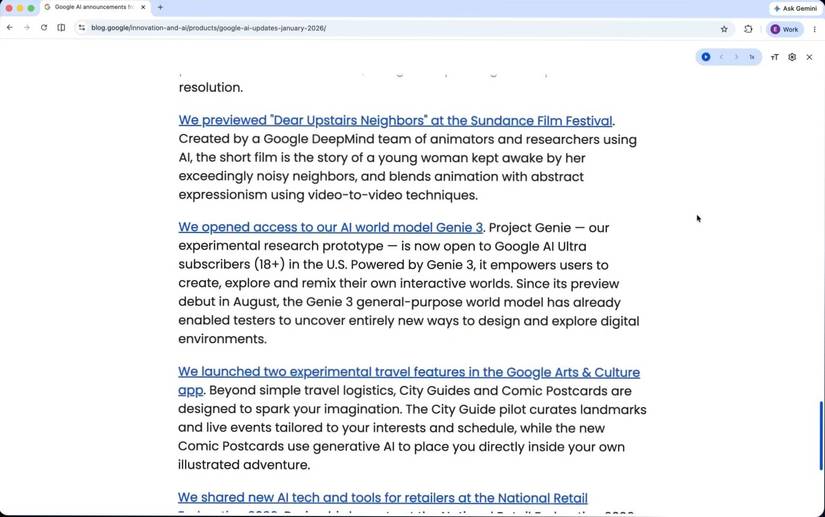 Full screen reader mode as seen in Google Chrome browser