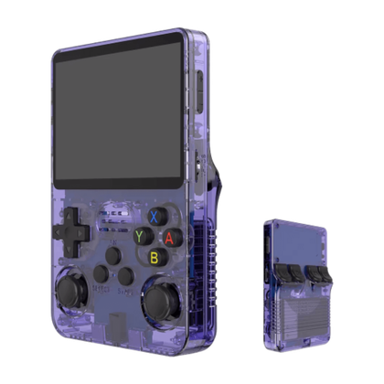 Game Console R36S retro console in purple