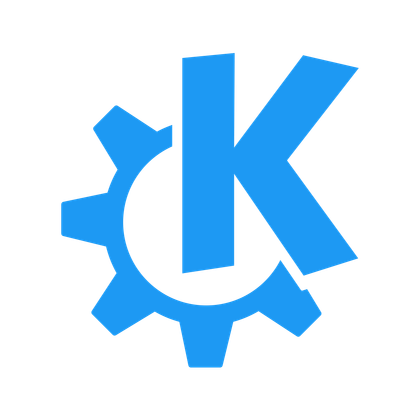 The KDE logo