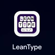 Logo of LeanType keyboard