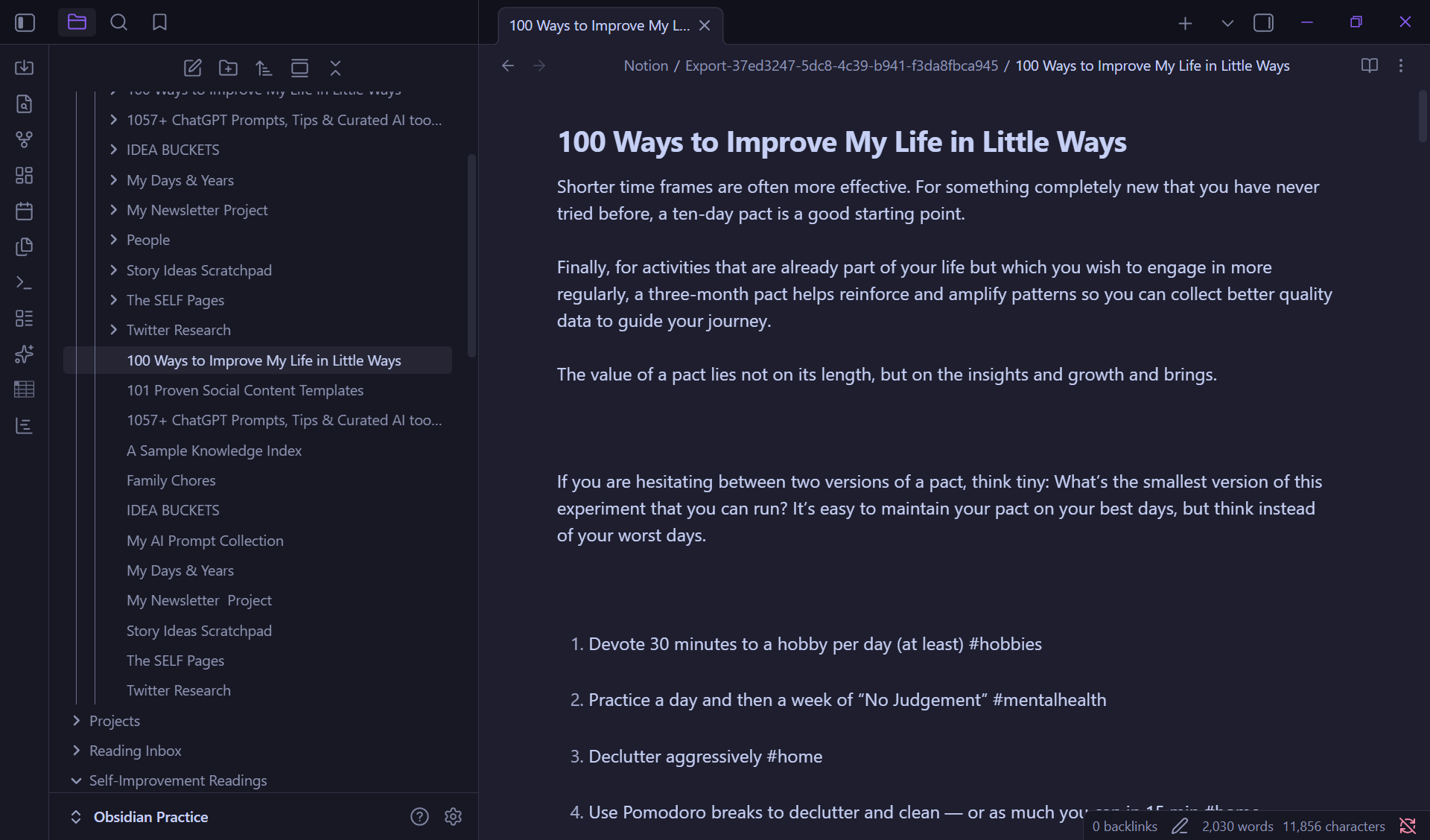 I had 500 orphan notes in Obsidian — here’s the exact system I used to ...
