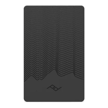 The Peak Design Beacon Finder Card in a square transparent render.