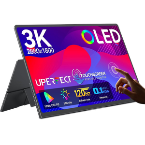 Portable OLED monitors like this UPERFECT model connect directly to the Switch 2 via USB-C