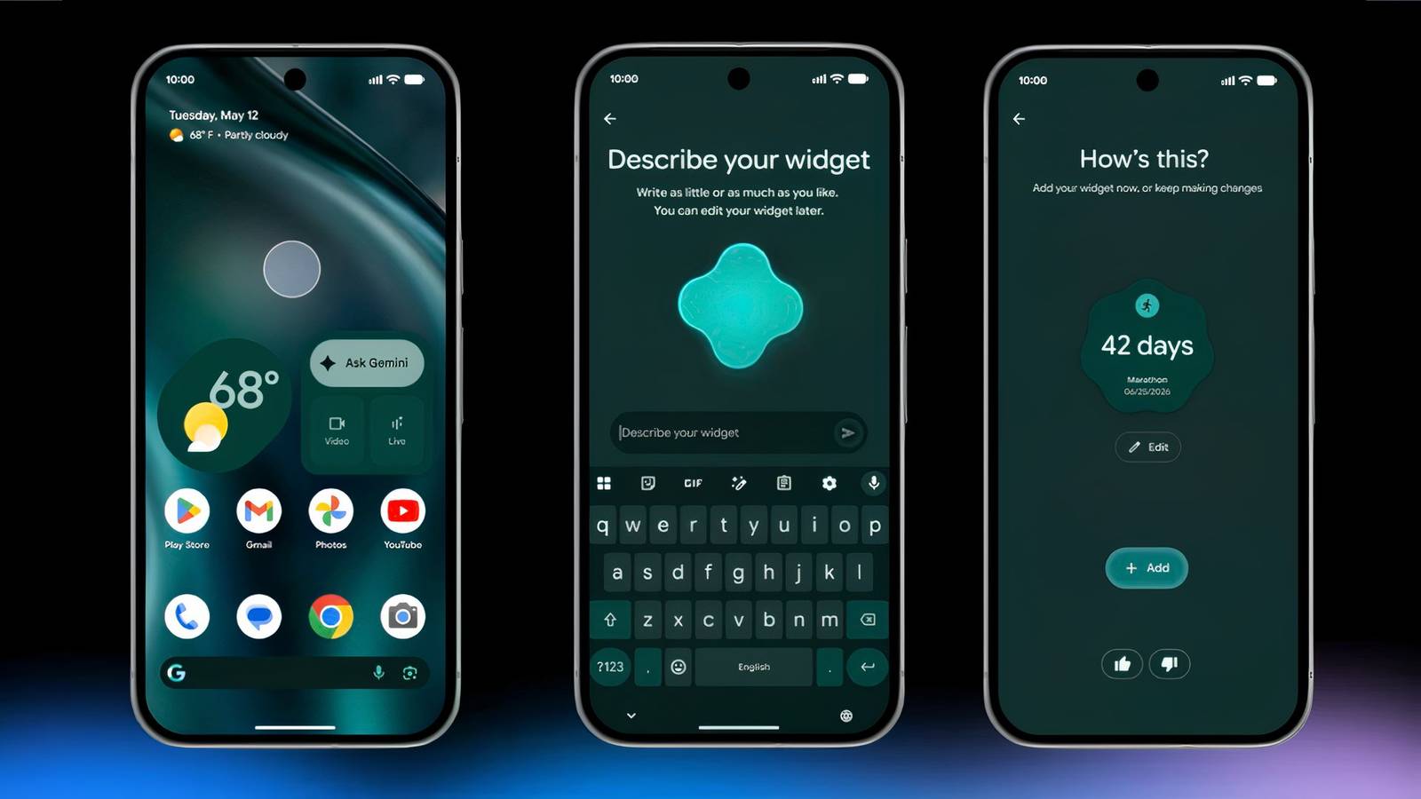 Gemini gets a major upgrade on Android phones, where widgets plan for you