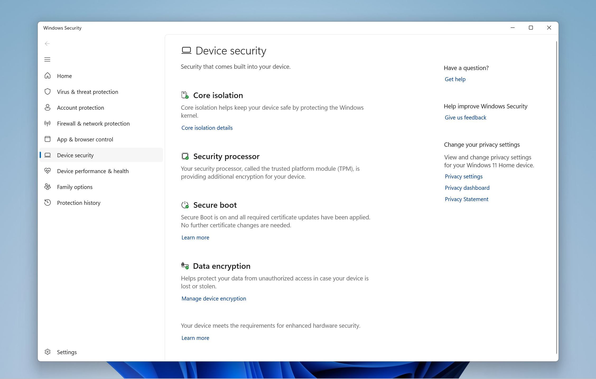 The Windows security feature most people ignore is the one I check ...