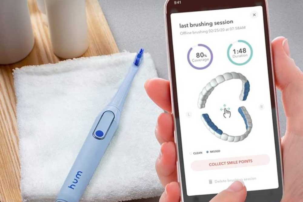 Smart toothbrush apps track brushing habits and daily routines