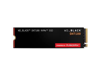 WD черный SSD.