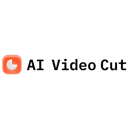 AI video cut logo on transparent background