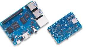 Banana Pi front and back side