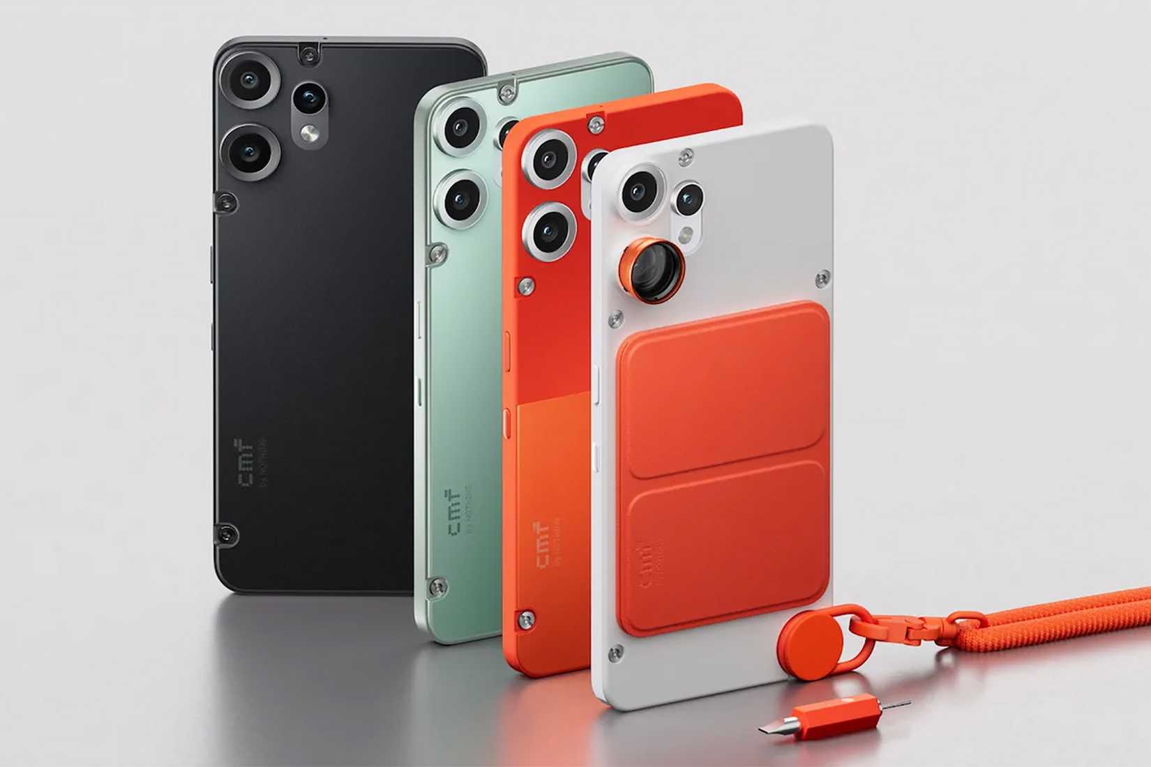 CMF Nothing Phone 2 Pro est disponible en quatre couleurs.