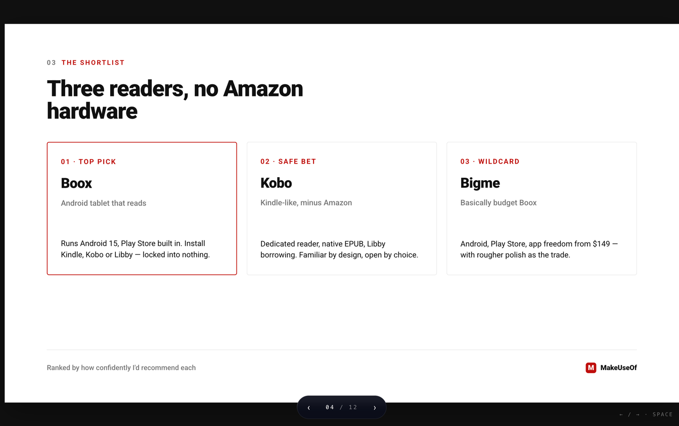 Deck Reader I get what Claude Design offers for free, thanks to this open-source clone