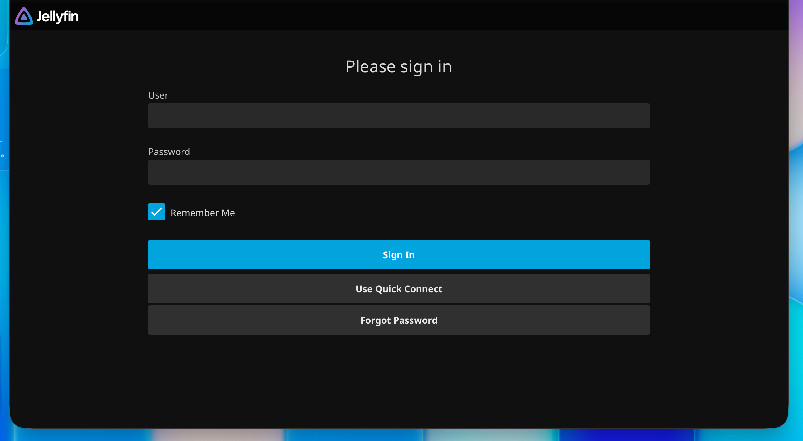 Jellyfin networking settings