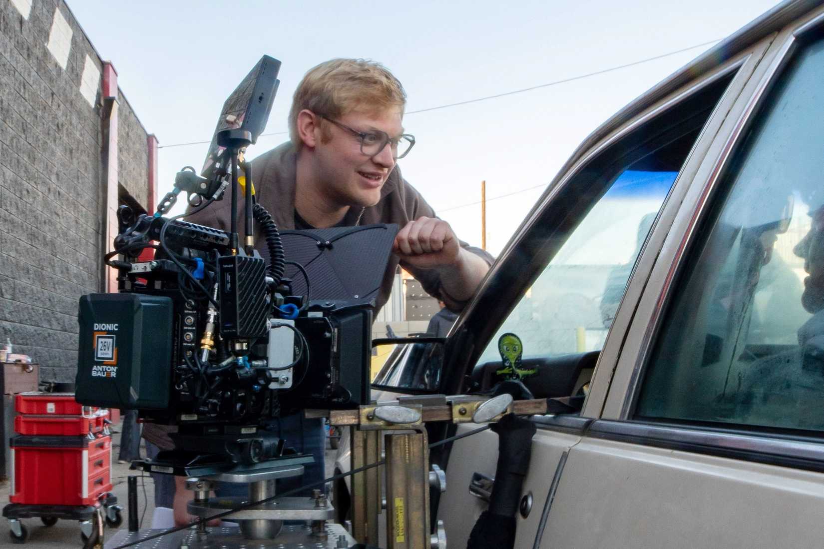 OBSESSION, director Curry Barker, on set, 2025