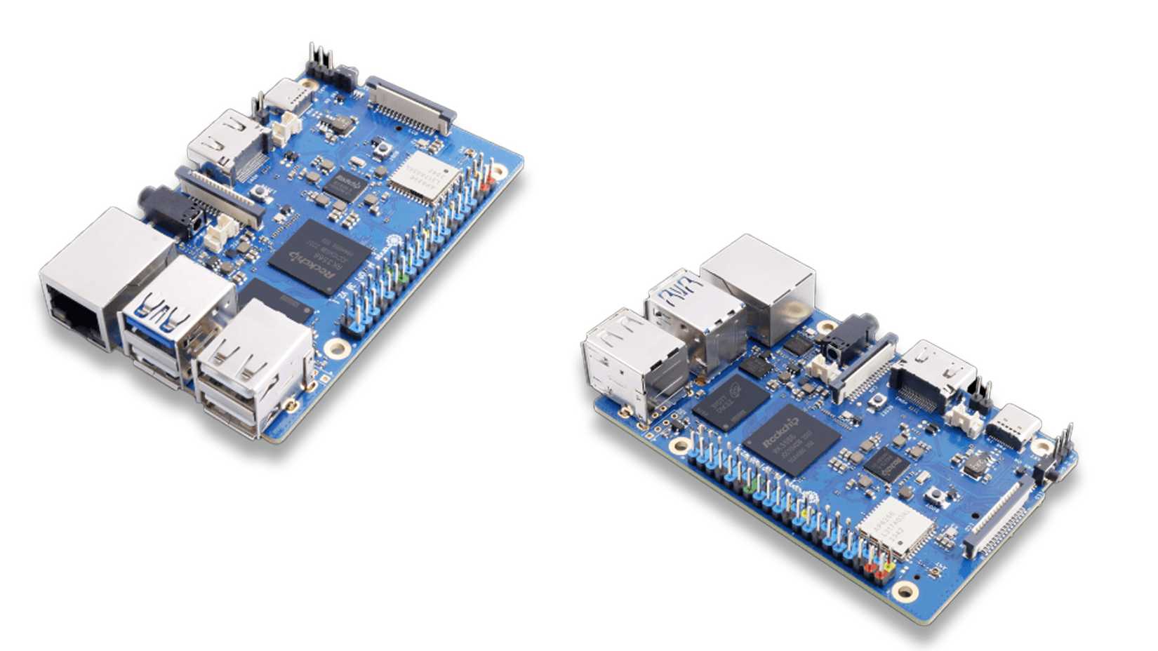 Orange PI3B side views