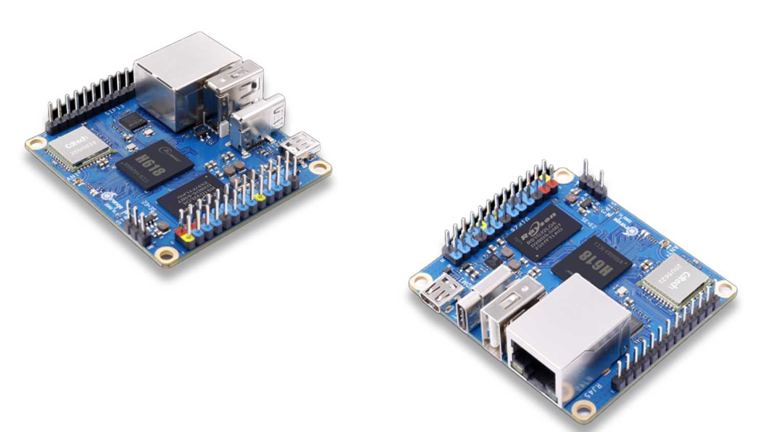 Orange Pi Zero 3 side views