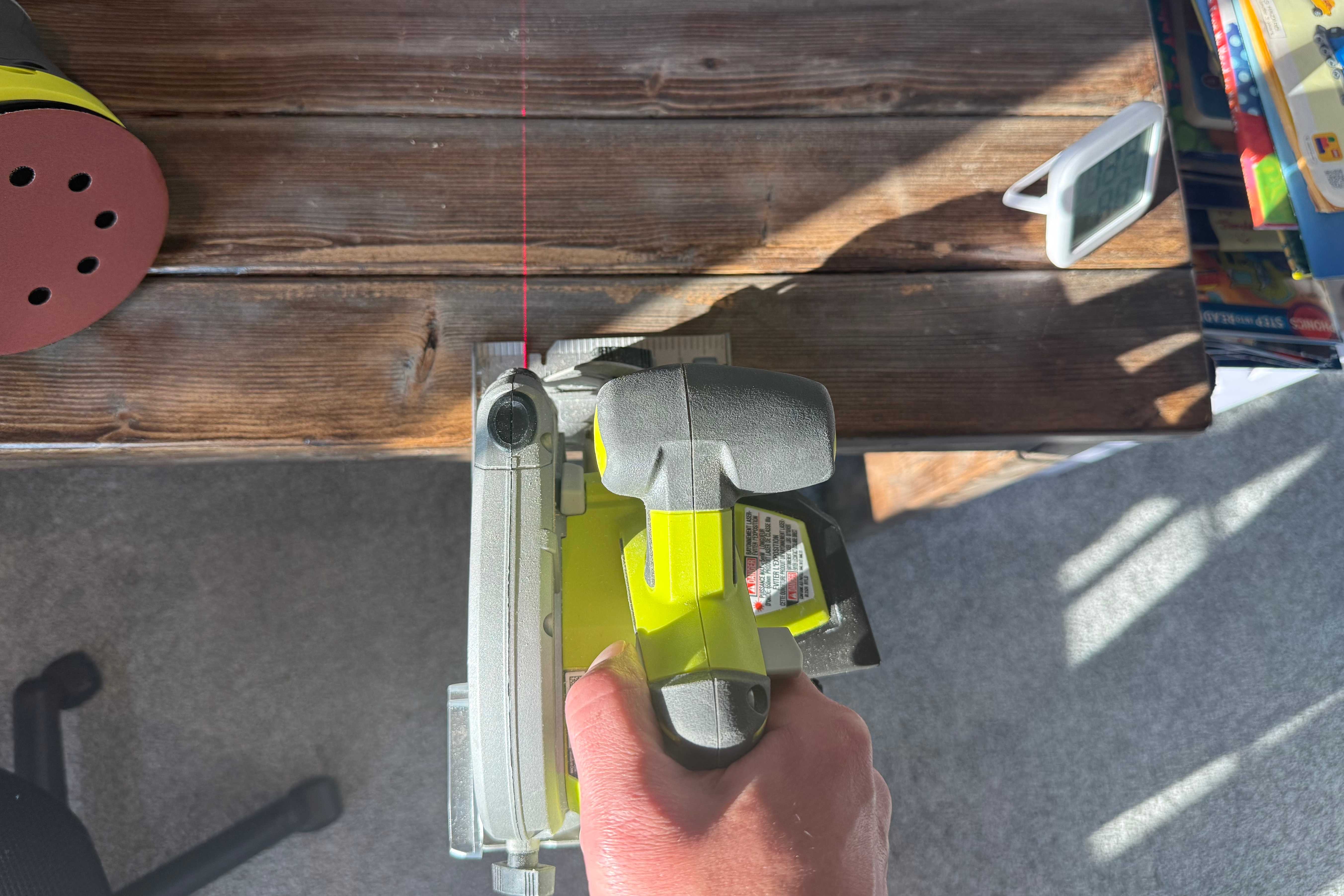 ryobi circular saw laser line