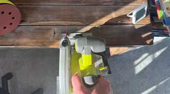 ryobi circular saw laser line
