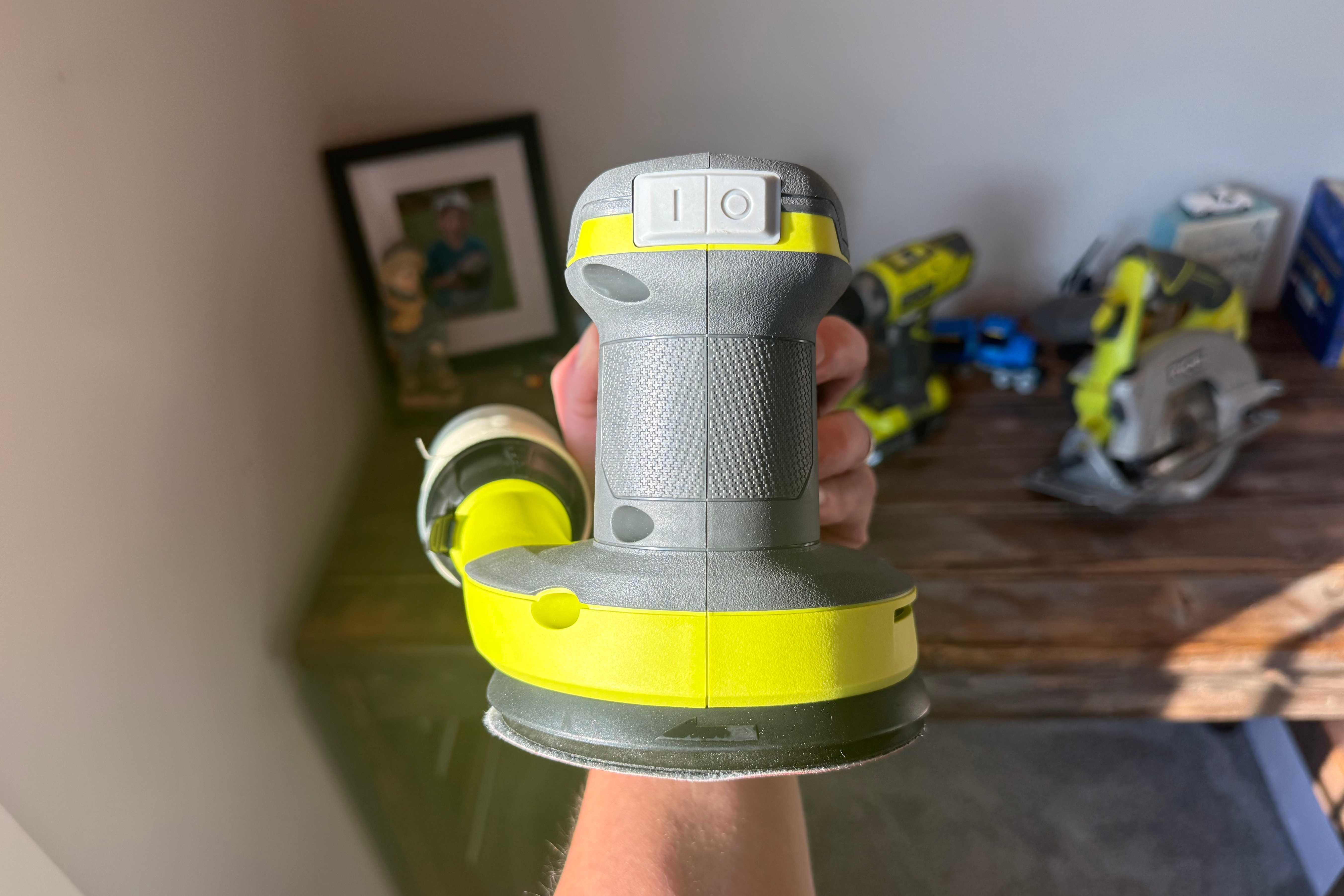 ryobi sander back