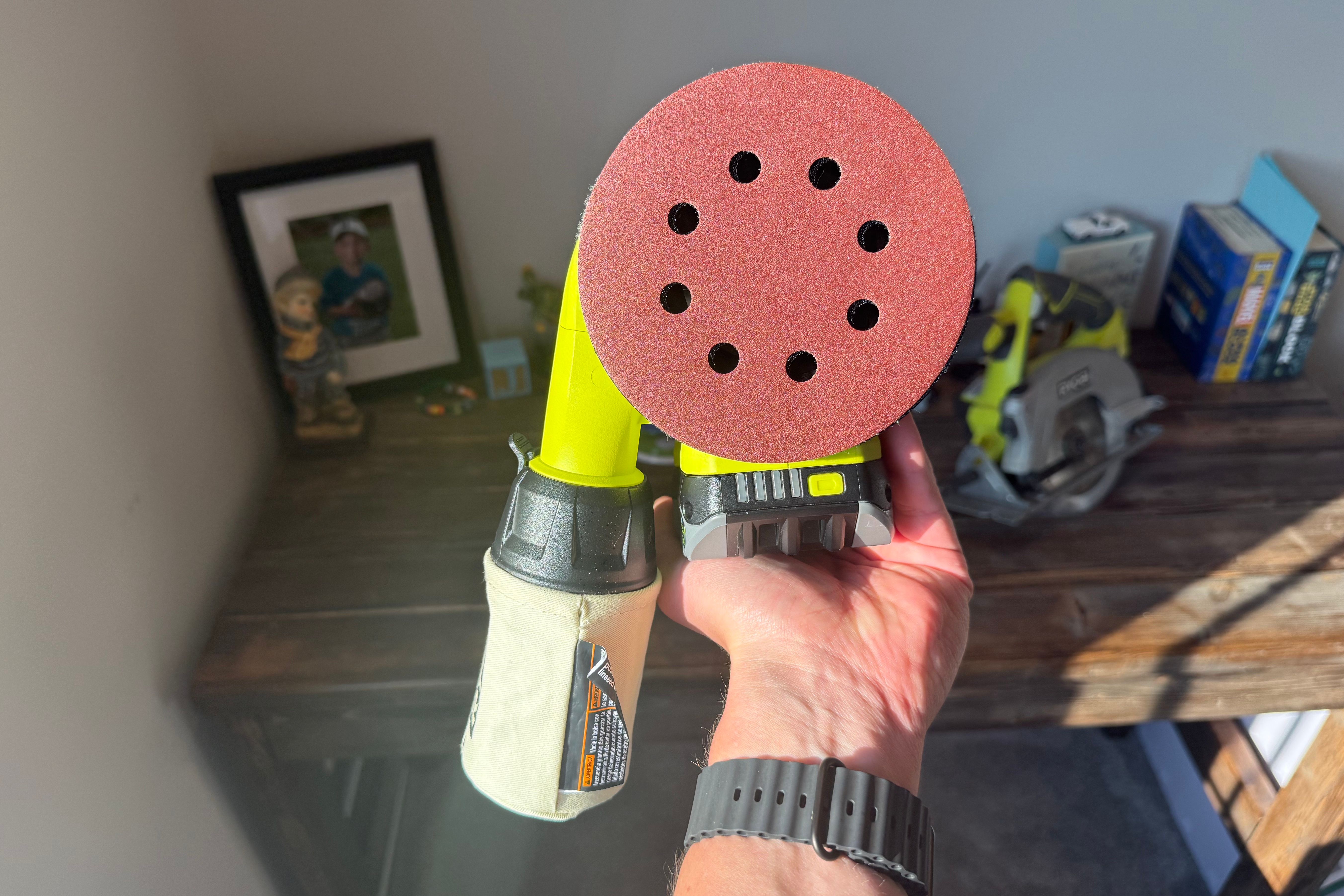ryobi sander bottom
