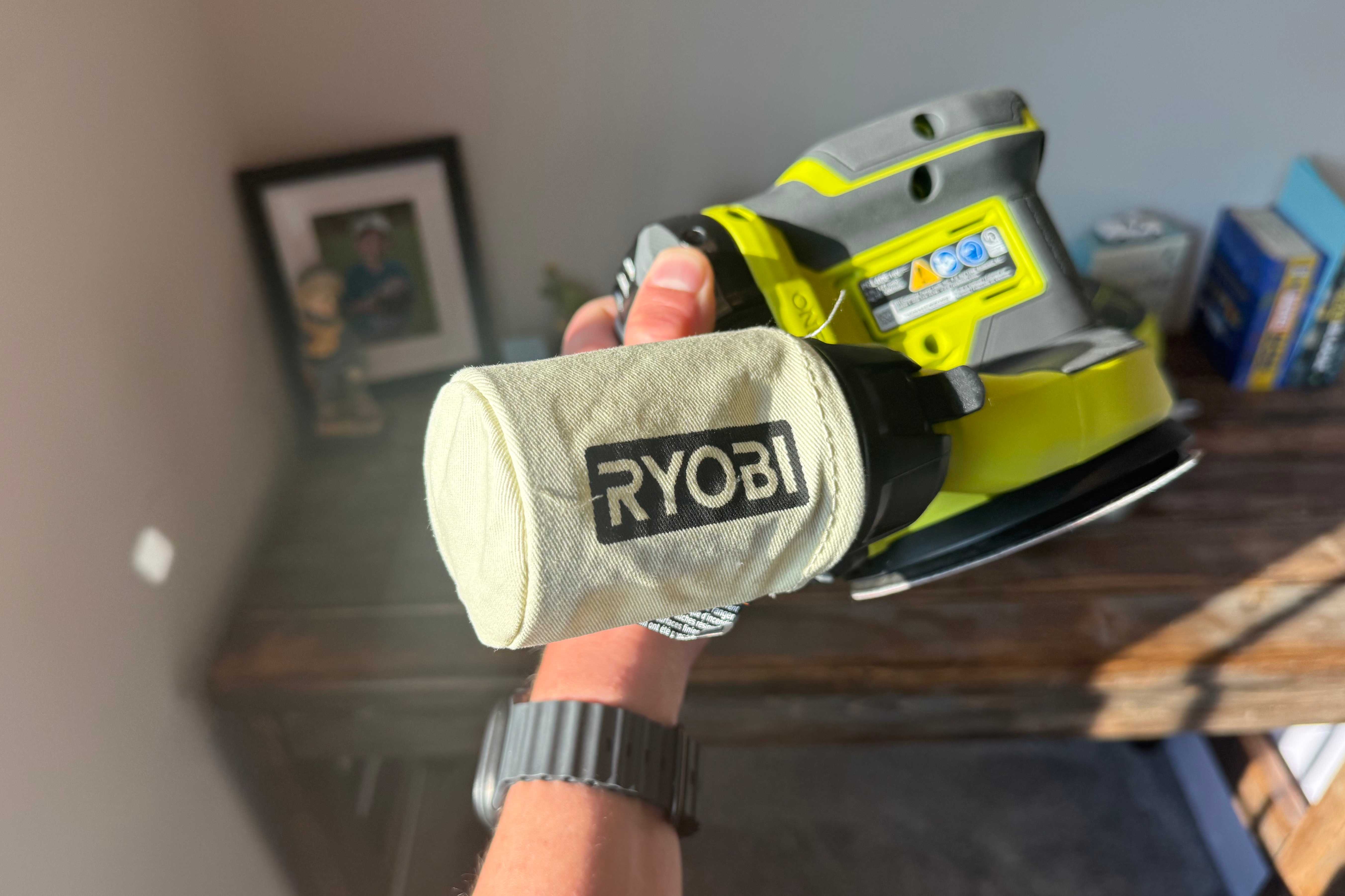 ryobi sander dust filter