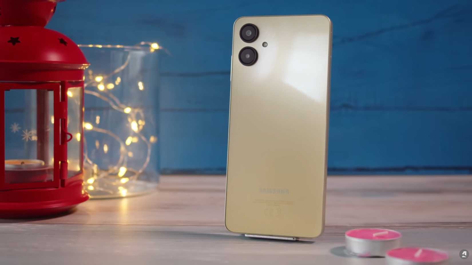 samsung galaxy a06 standing.