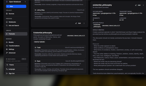 Setting custom speaker profiles for podcasts in Open Notebook