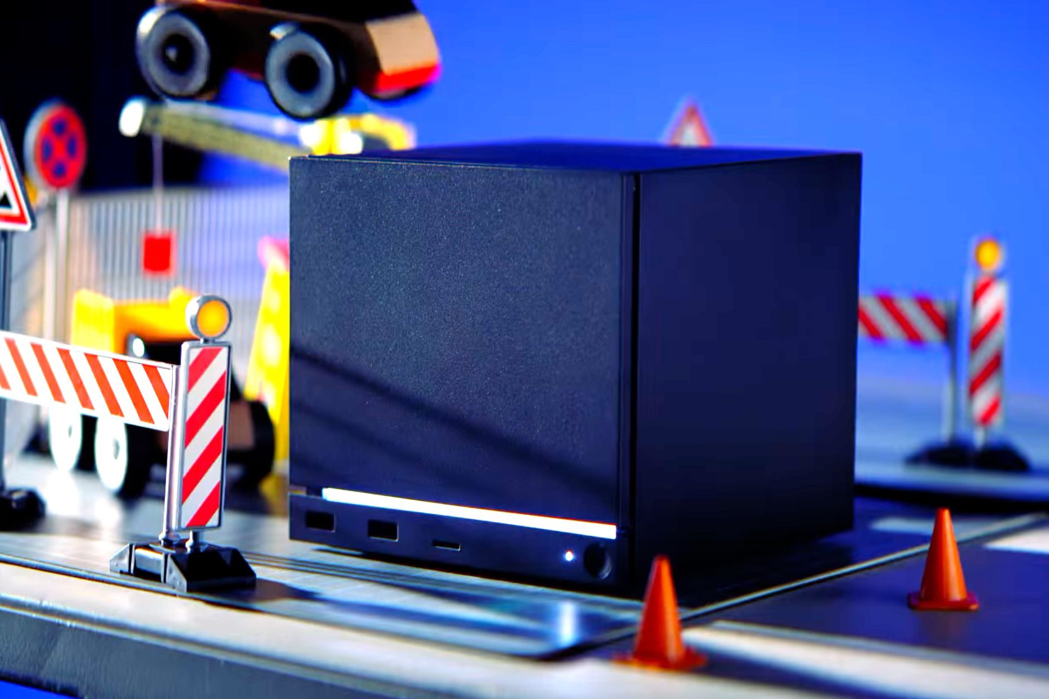 Steam Machine on a desk