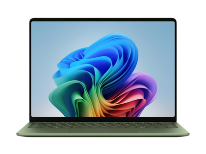 The Microsoft Surface Laptop (8th Edition) in Jade.