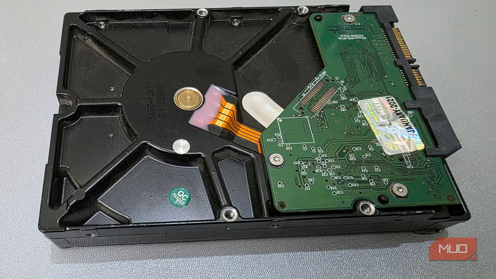 Old HDD for data storage on PC