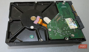 Old HDD for data storage on PC