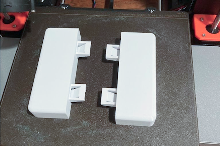 Fridge door clip prints