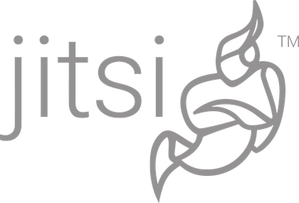 Jitsi logo.