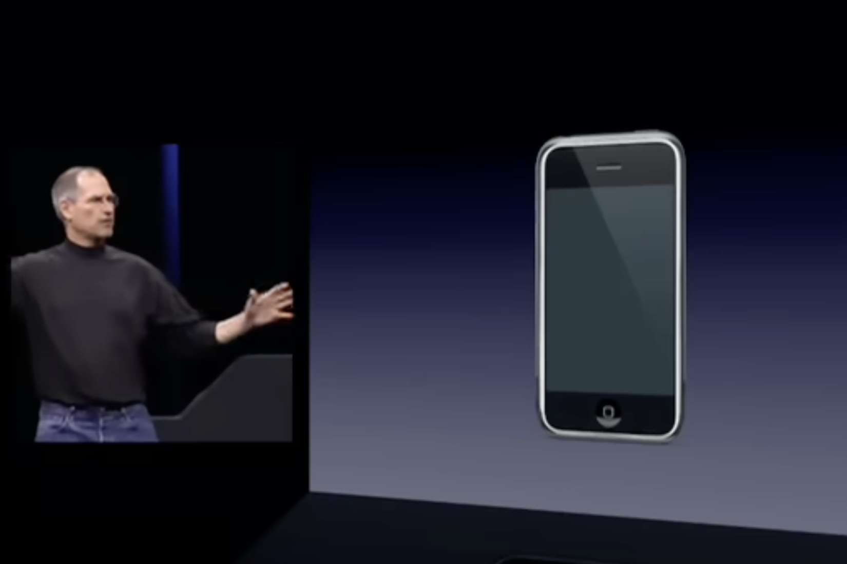 steve jobs announcing iphone