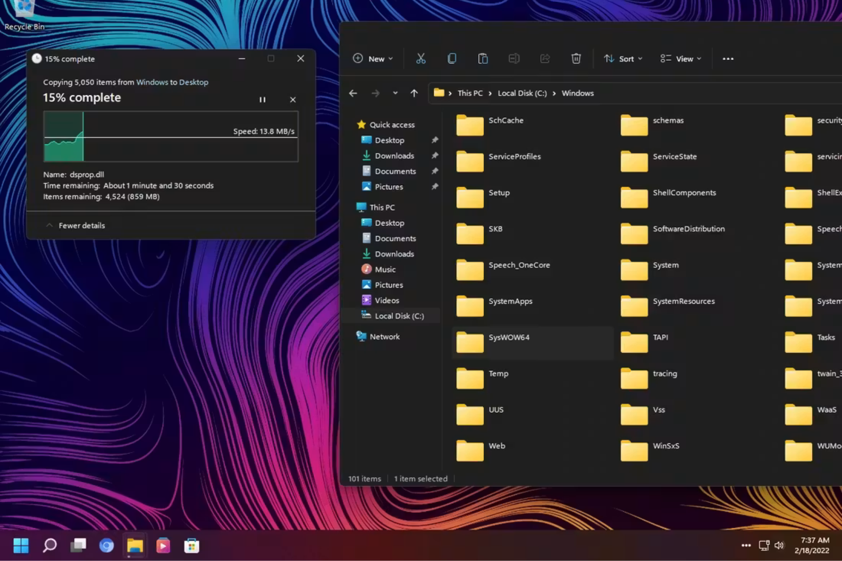 Rectify11 Windows 11 free tool dark mode on