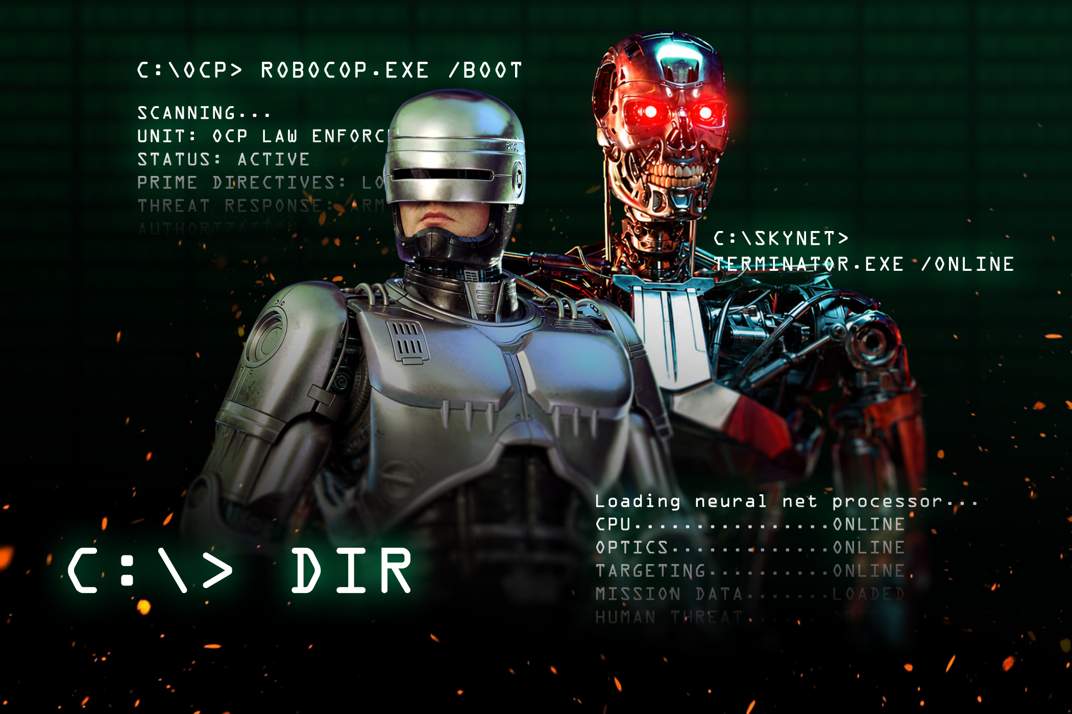 RoboCop and the Terminator run on surprisingly familiar software