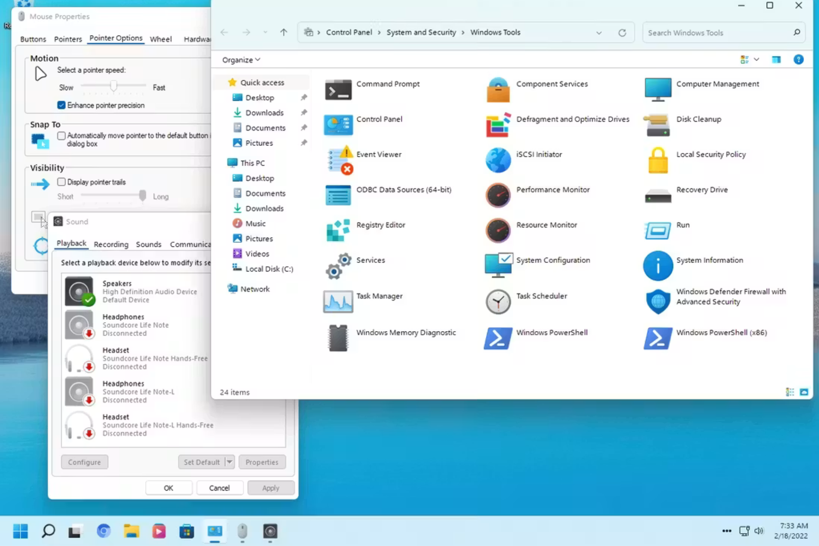 Windows 11 dialog and properties boxes look prettier on Rectify11