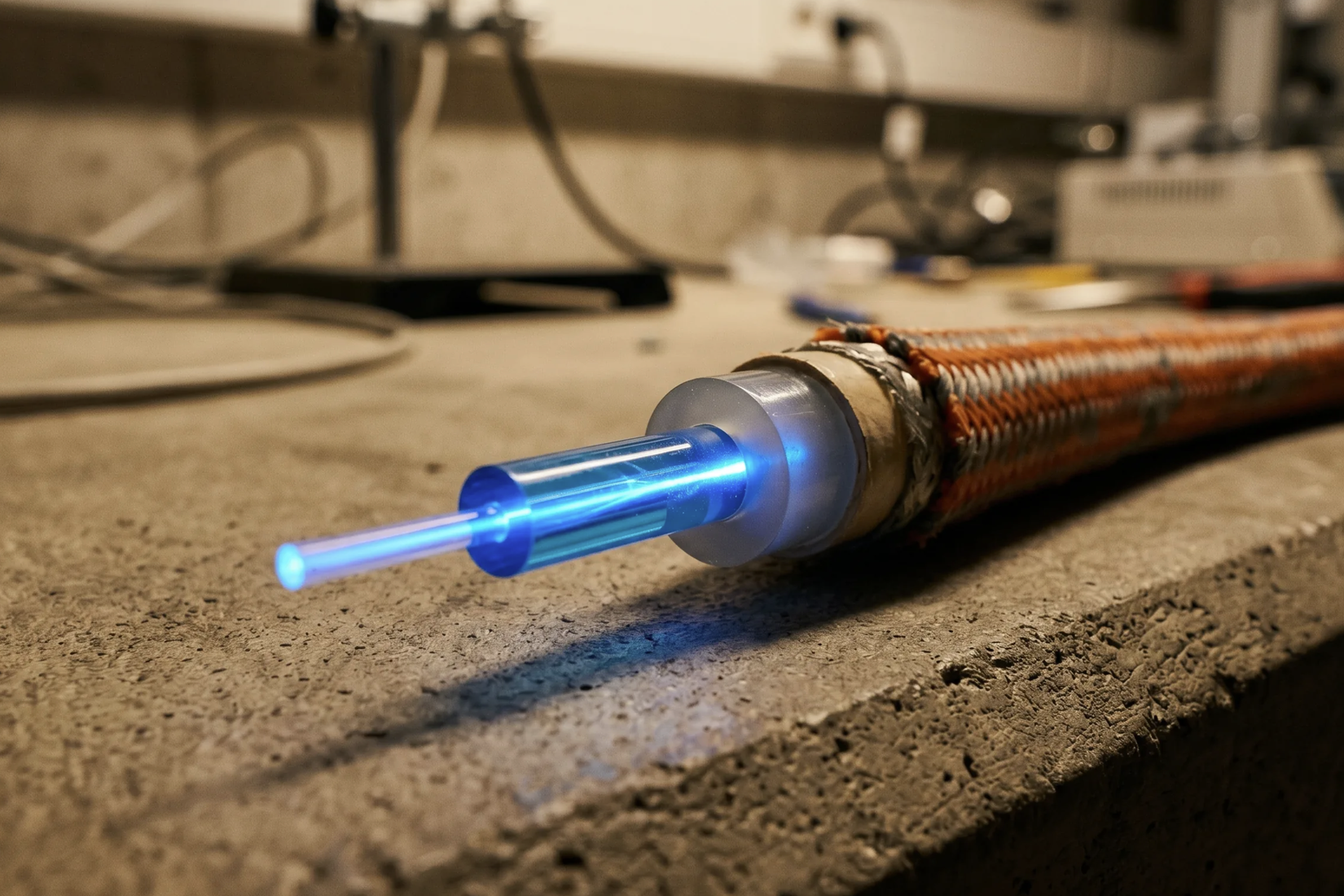 fiber optic wire