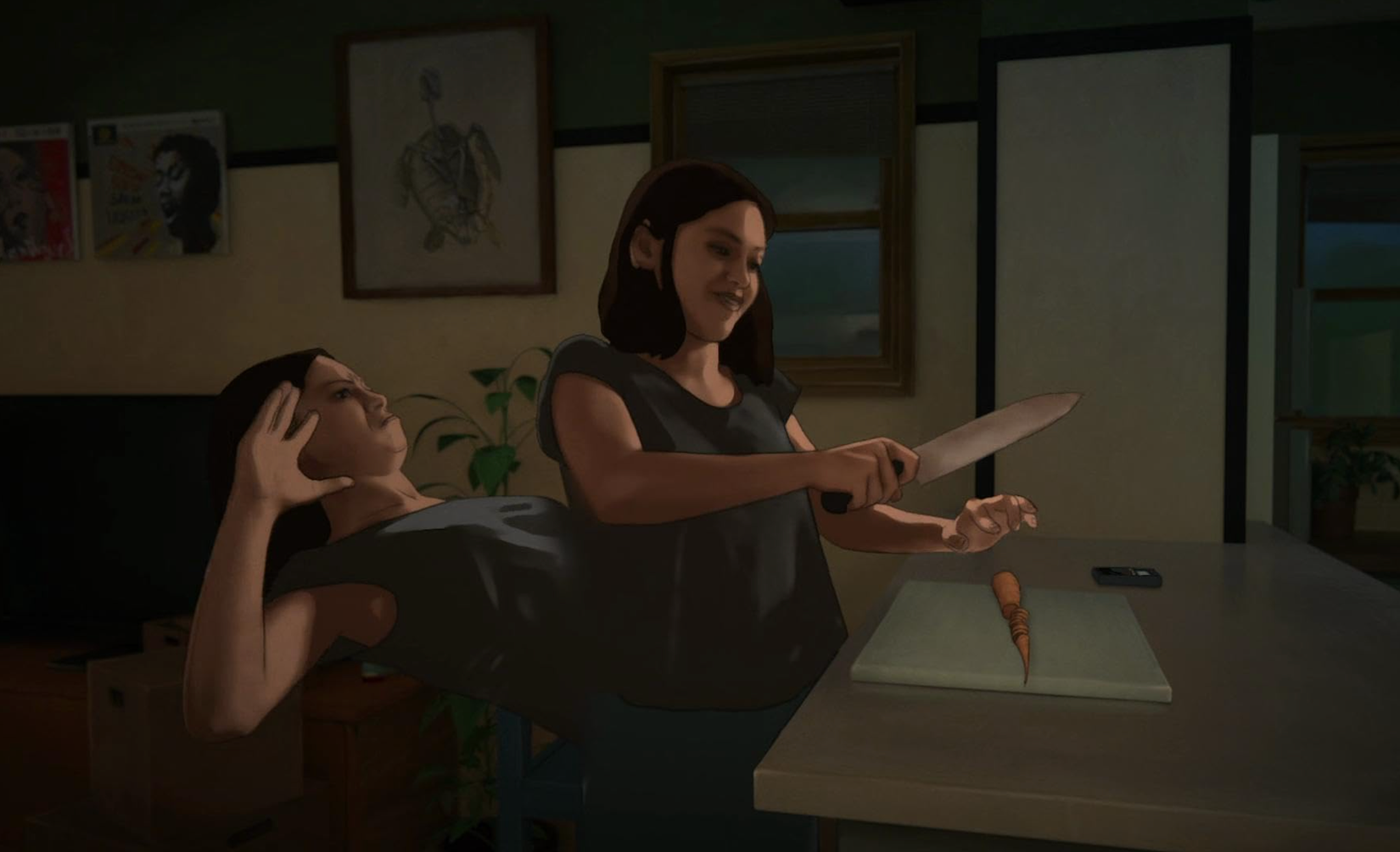 Animation makes alternate reality possible in Undone.