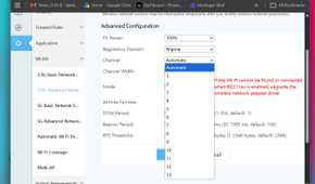 Changing Wi-Fi channel of a router